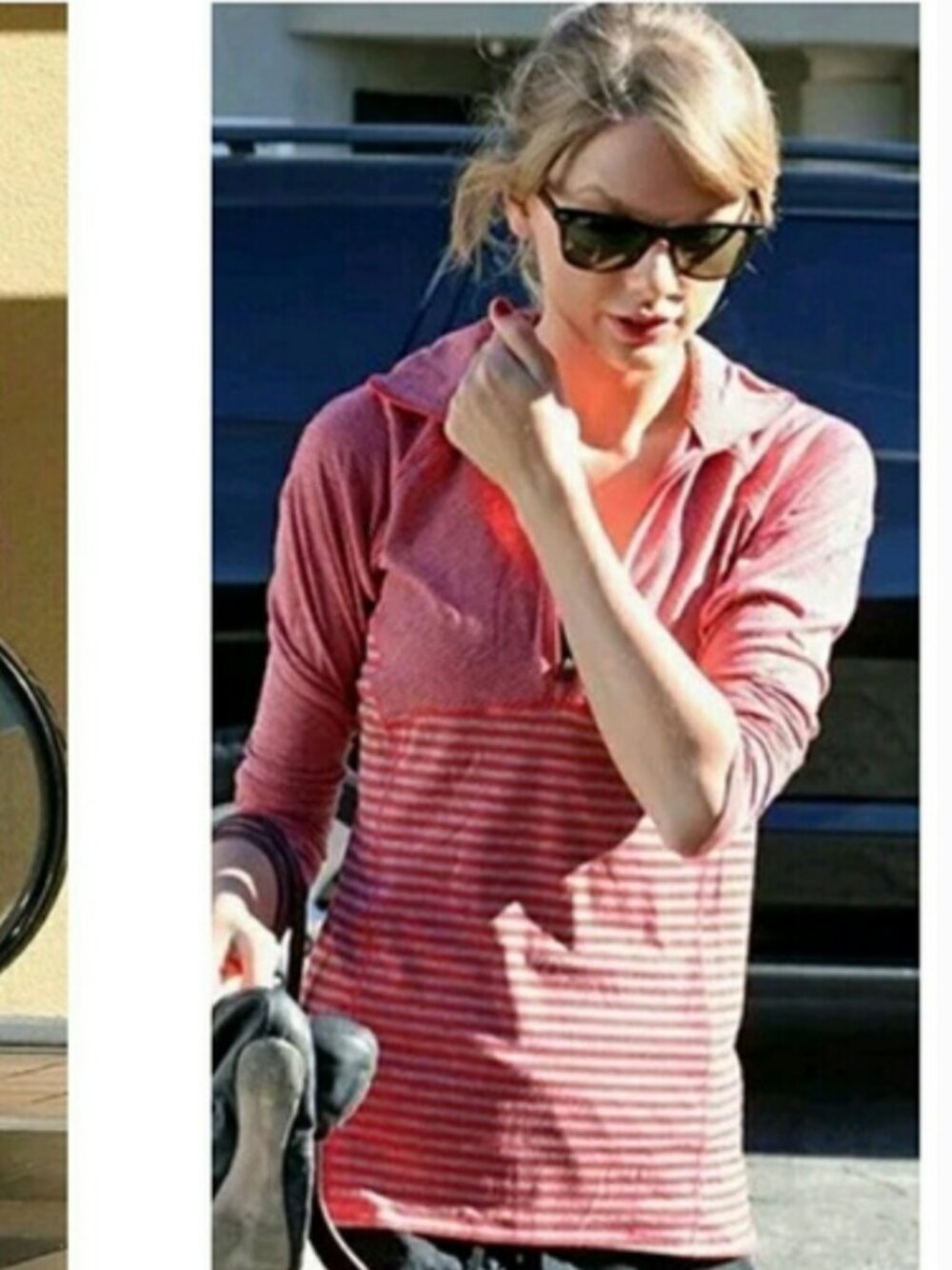 Vintage COLUMBIA Layer First ll Stripe Half Zip Top ASO Taylor Swift Size S